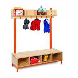 Supporting image for Candy Colours Cloakroom - Bottom with 4 Open Compartments