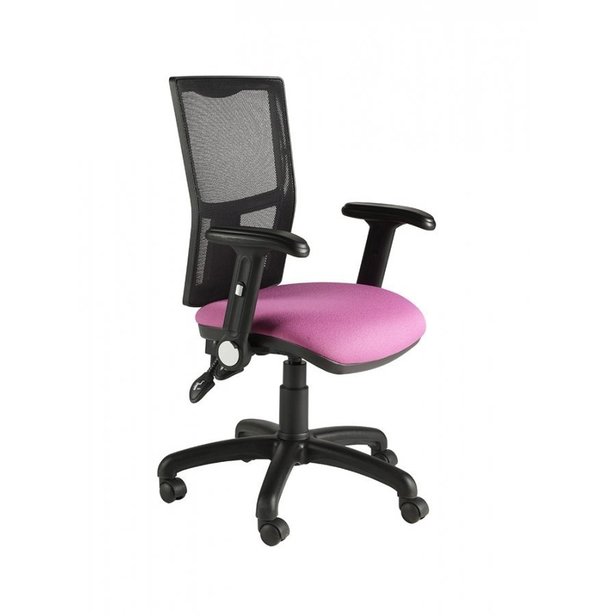 Supporting image for Chime Mesh Operator Chair - Black Base and Folding Arms