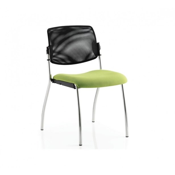 Supporting image for Topaz Mesh Upholstered 4 Leg Chair