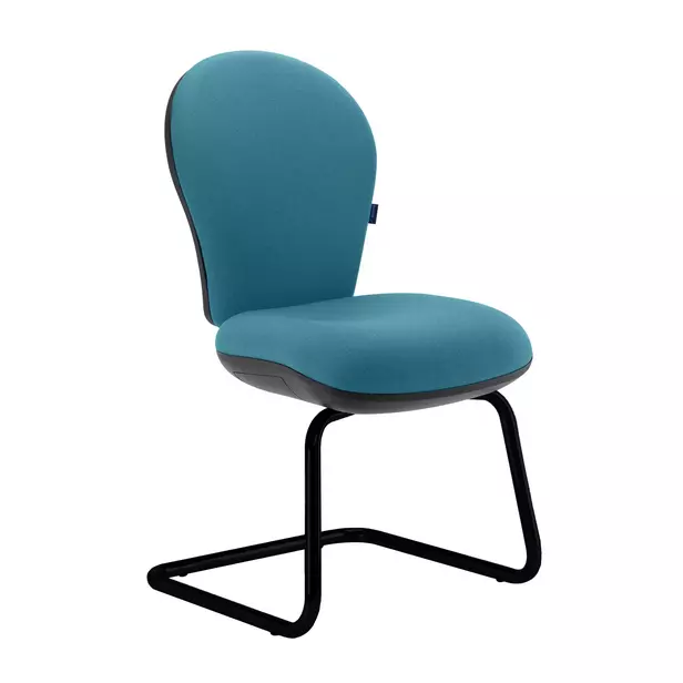 Supporting image for Hyphen Conference Chair - Black Frame with No Arms
