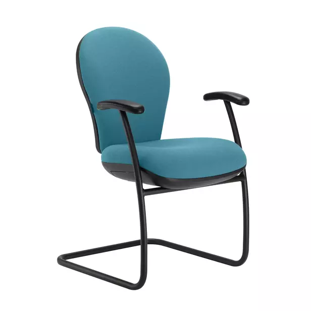 Supporting image for Hyphen Conference Chair - Black Frame with Frame Arms