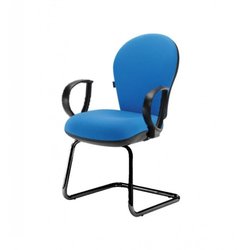 Supporting image for Hyphen Conference Chair - Black Frame with Loop Arms