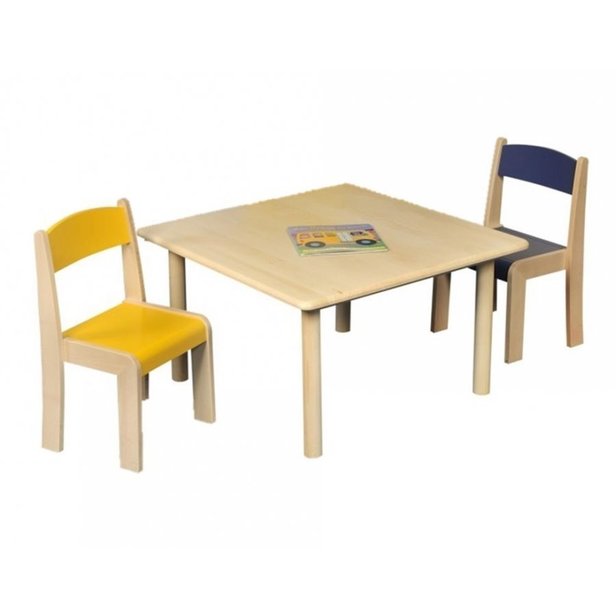 Supporting image for Creative! Square Beech Nursery Table
