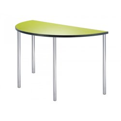 Supporting image for Semi Circular Calypso Heavy Duty Table - 1200mm