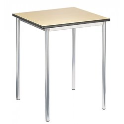 Supporting image for Square Calypso Heavy Duty Table - 600 x 600mm