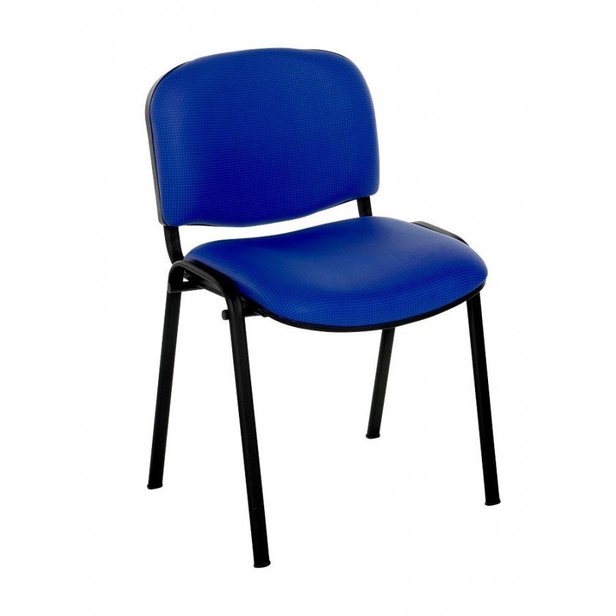 Supporting image for Fleet Chair - Upholstered with Black Frame