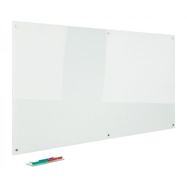 Supporting image for Y31091 - Magnetic Glass Whiteboard - W600 x H900