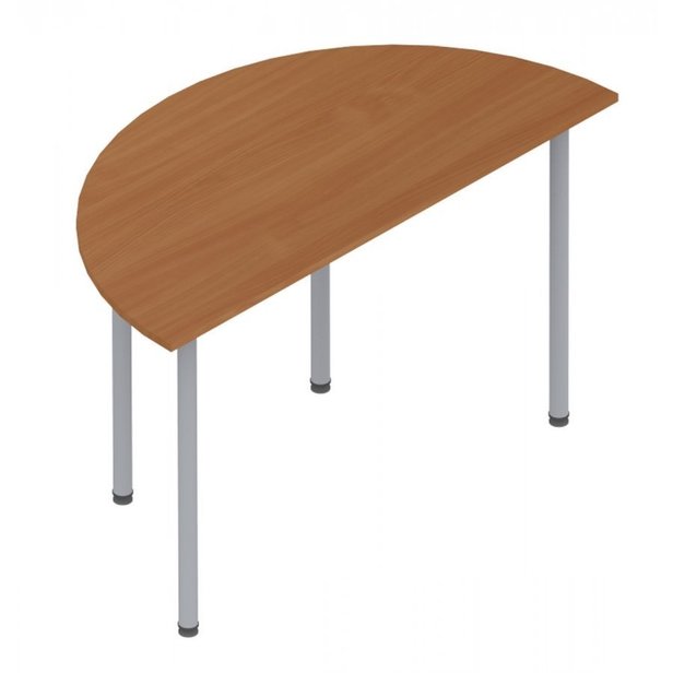 Supporting image for Y705735 - Wilmington Pole Leg Tables - Semi-Circular - 1200 x 600