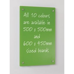 Supporting image for Y31099 - Coloured Glass Information Boards - W450 x H600