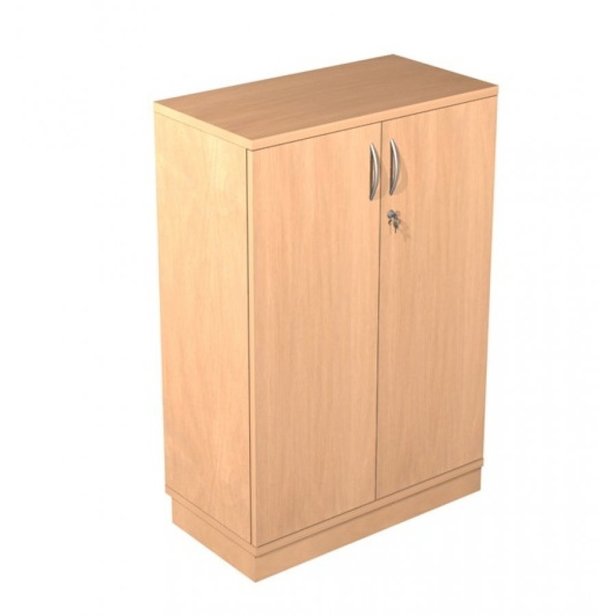 Supporting image for Alpine Essentials 3 Shelf Cupboard with Double Doors - W800