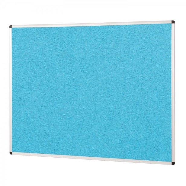Supporting image for Y31002 - Colourtone Vibrant Felt Noticeboard - W1200 x H900