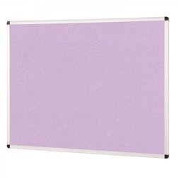 Supporting image for Y31000 - Colourtone Vibrant Felt Noticeboard - W900 x H600