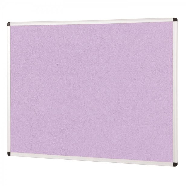 Supporting image for Y31000 - Colourtone Vibrant Felt Noticeboard - W900 x H600