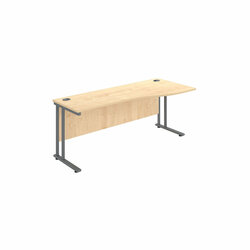Supporting image for Y705454 - Wilmington Twin Cantilever - Wave Desks - W1800mm