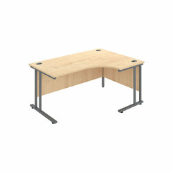 Supporting image for Y705431 - Wilmington Twin Cantilever - Crescent Combi Workstations 800mm End - W1400
