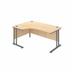 Supporting image for Y705432 - Wilmington Twin Cantilever - Crescent Combi Workstations 800mm End - W1600