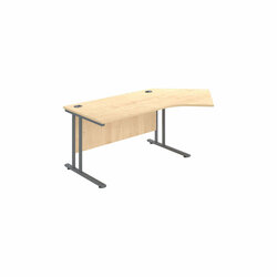 Supporting image for Y705425 - Wilmington Twin Cantilever - Angular Desk 800mm Ends - W2000mm