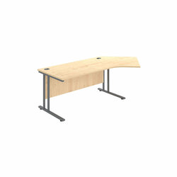 Supporting image for Y705426 - Wilmington Twin Cantilever - Angular Desk 800mm Ends - W2200mm