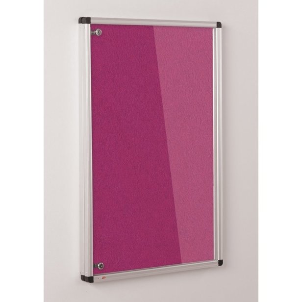 Supporting image for Y31012 - Colourtone Vibrant Tamperproof Felt Noticeboard - W600 x H900