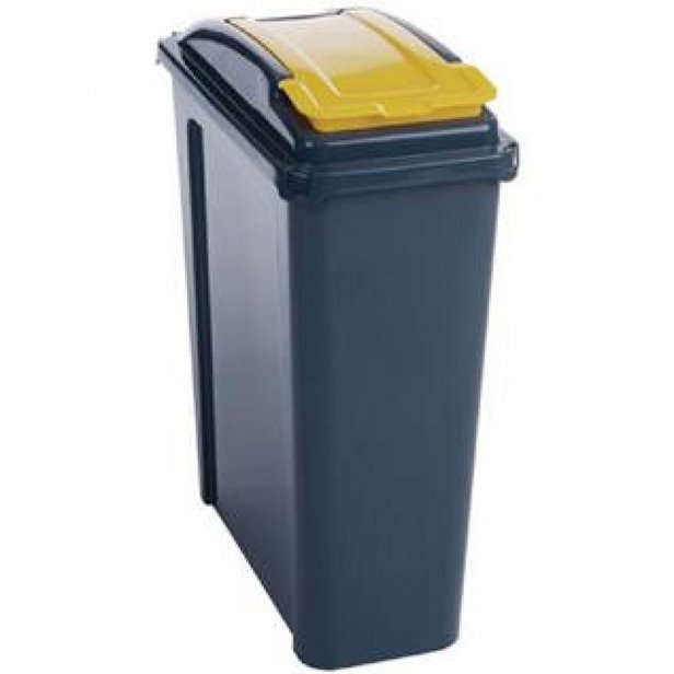 Supporting image for YYB28518 - Recycling Bin - 25L - Yellow