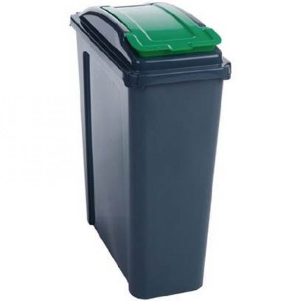 Supporting image for YGB28519 - Recycling Bin - 25L - Green