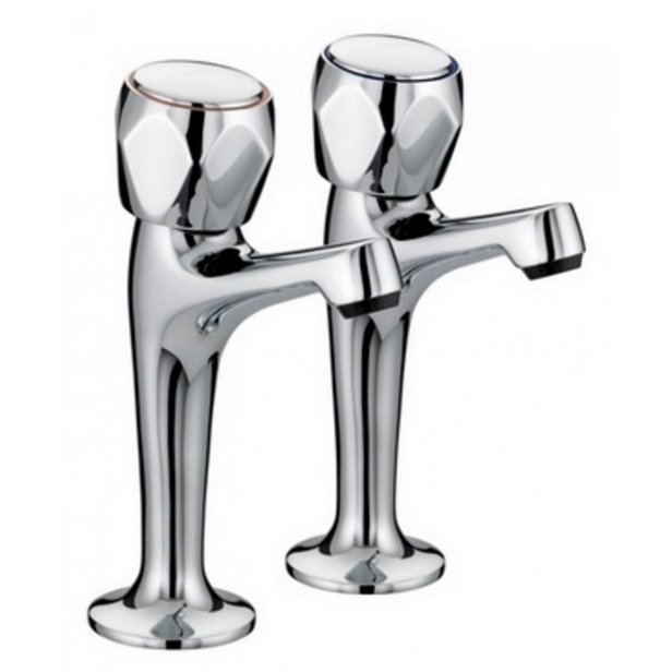 Supporting image for Club High Neck Pillar Taps