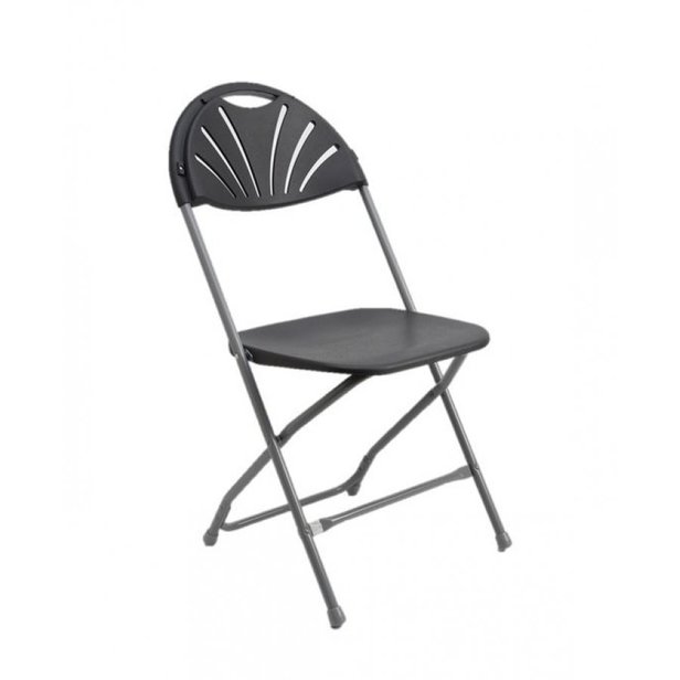 Supporting image for Y15485 - Folding Event Chair - Linking - Charcoal