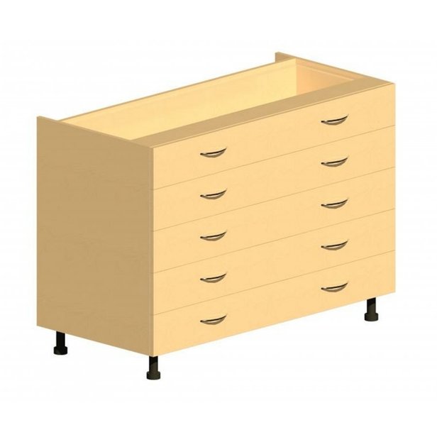 Supporting image for Workshape Fitted Drawer Unit 1200
