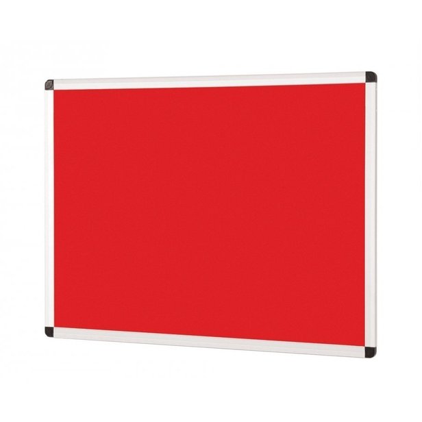 Supporting image for YNBS64 - Aluminium Framed Felt Noticeboard - W600 x H450