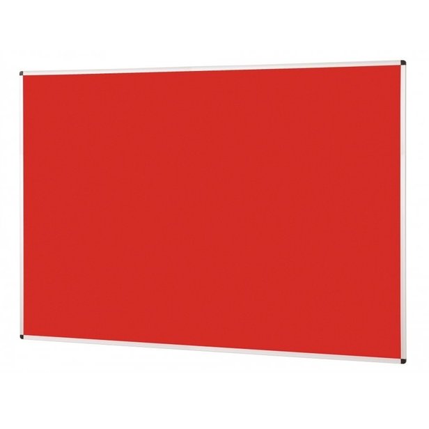 Supporting image for YNBS1812 - Aluminium Framed Felt Noticeboard - W1800 x H1200