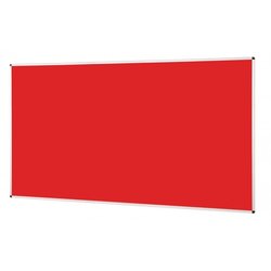 Supporting image for YNBS2412 - Aluminium Framed Felt Noticeboard - W2400 x H1200