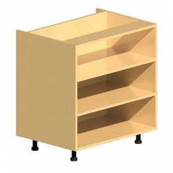 Supporting image for Workshape Fitted Open Shelf Unit 800