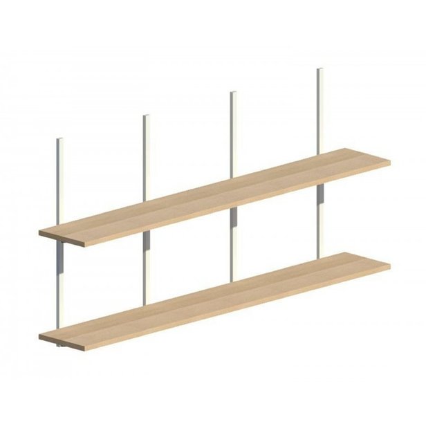 Supporting image for Spur Shelving 2 Tier 1000mm