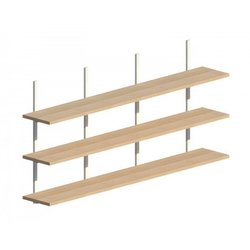 Supporting image for Spur Shelving 3 Tier 1000mm