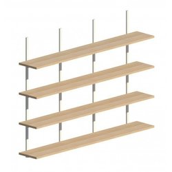 Supporting image for Spur Shelving 4 Tier 1000mm