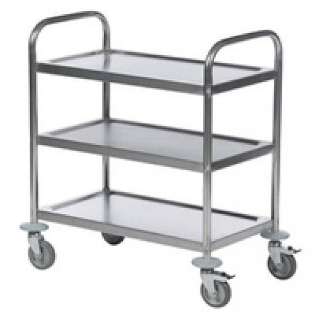Supporting image for Stainless Steel Storage Trolley