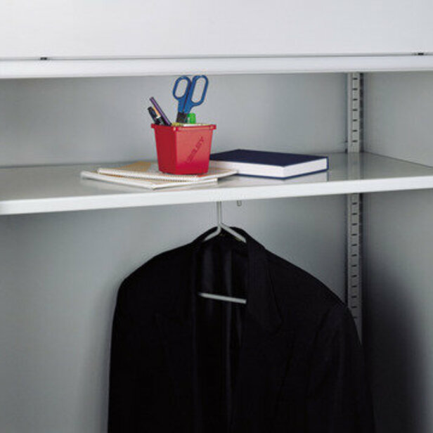 Supporting image for Y705954 - Wilmington Storage Accessories - Shelf with Coat Rail 