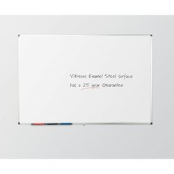 Supporting image for YVDW152 - Vitreous Enamel Steel Magnetic Whiteboard - W450 x H600