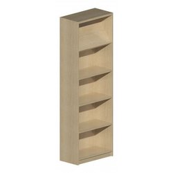 Supporting image for Workshape Library Bookcase with Display Shelf 600