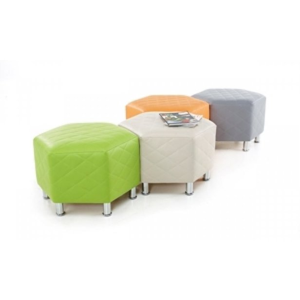 Supporting image for Hexadic Quilted Seating - Set of 4