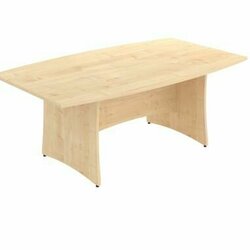 Supporting image for Y705785 -  Wilmington Boardroom - Shaped Tables - Executive Panel Leg - W2400