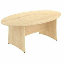 Supporting image for Y705786 - Wilmington Boardroom - Shaped Tables - Executive Panel Leg - W2600