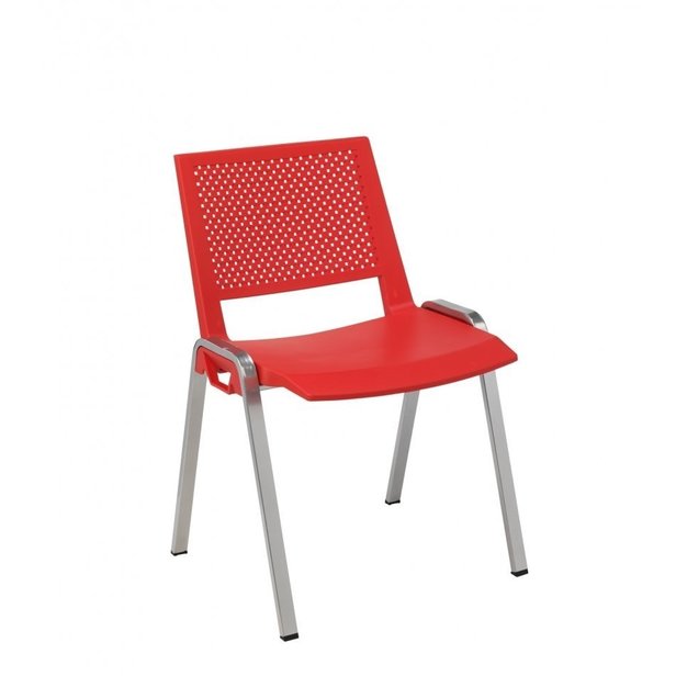 Supporting image for Tirev Visitor Chair - Plastic Seat & Back