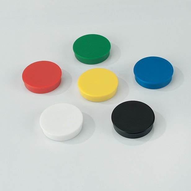 Supporting image for Coloured Magnets - Pack of 10