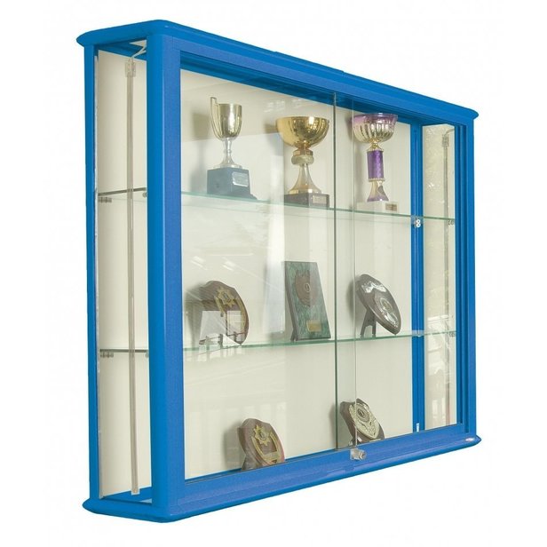 Supporting image for YWC912* - Coloured Premium Glazed Display Case - Wall Cabinets - W1200 x H900