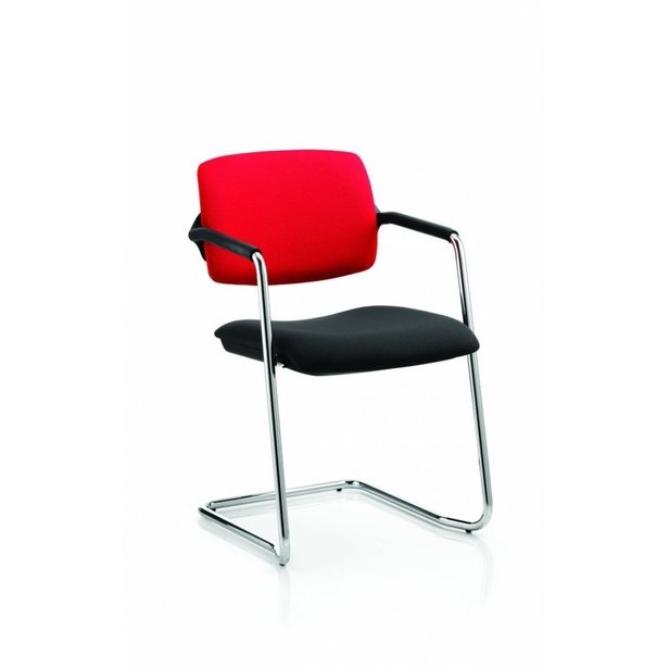 Supporting image for Topaz Fully Upholstered Cantilever Armchair