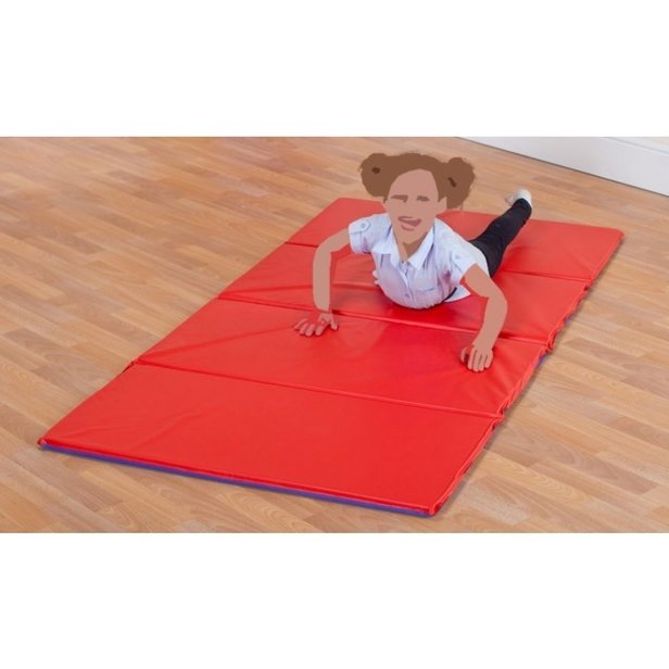Supporting image for 4 Section Folding Tumble Mat (Pack of 5)