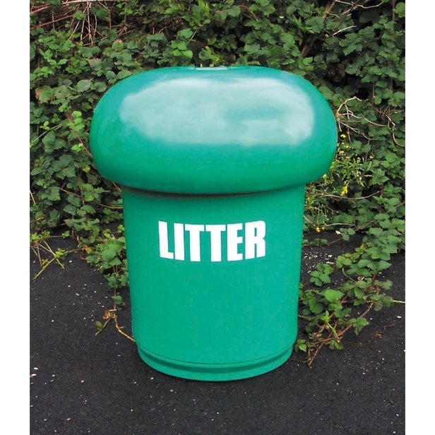 Supporting image for Mushroom Litter Bin without Spots