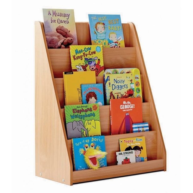 Supporting image for Tiered 5 Shelf Library Unit