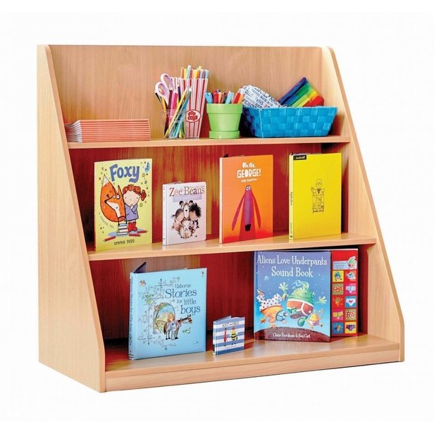 Supporting image for Straight Shelf 3 Tier Library Unit
